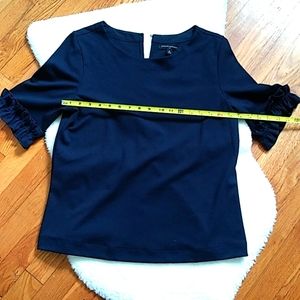Banana Republic Factory Navy Blue Top Medium
